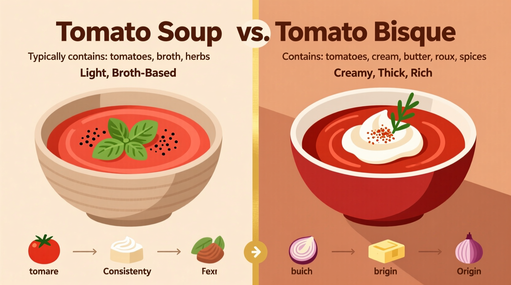 Tomato Soup vs Bisque: Clear Culinary Differences Explained