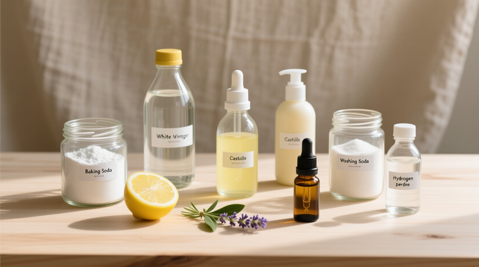 stock your home with natural cleaners 7 ingredients that clean just about everything