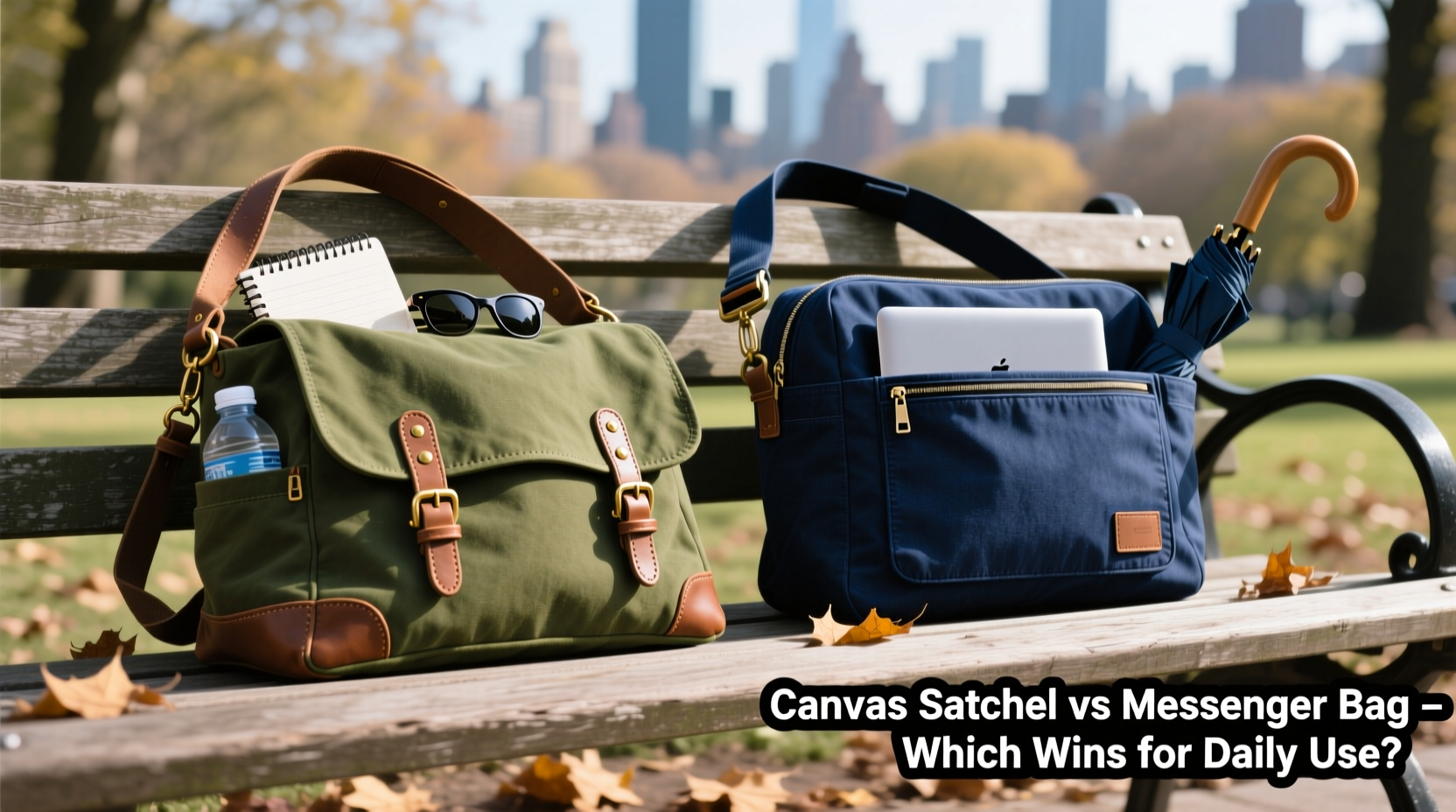 canvas satchel vs messenger bag which is actually better for everyday use