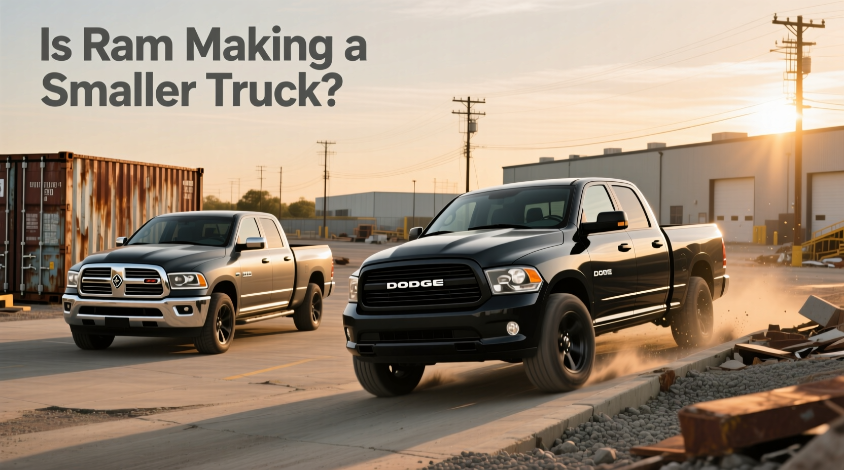 Small Pickup Truck Guide: How to Choose Ram's New Compact & Midsize Models