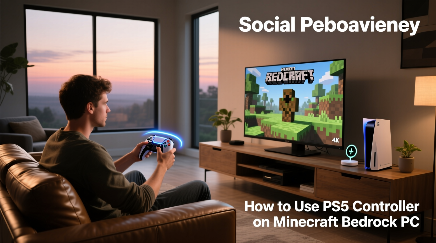 Minecarft Computer How to Use PS5 Controller on Minecraft Bedrock PC