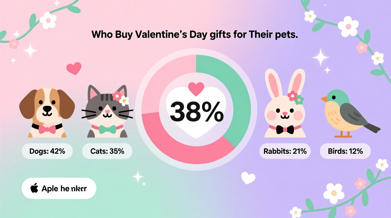 how many people buy their pets a valentines day gift