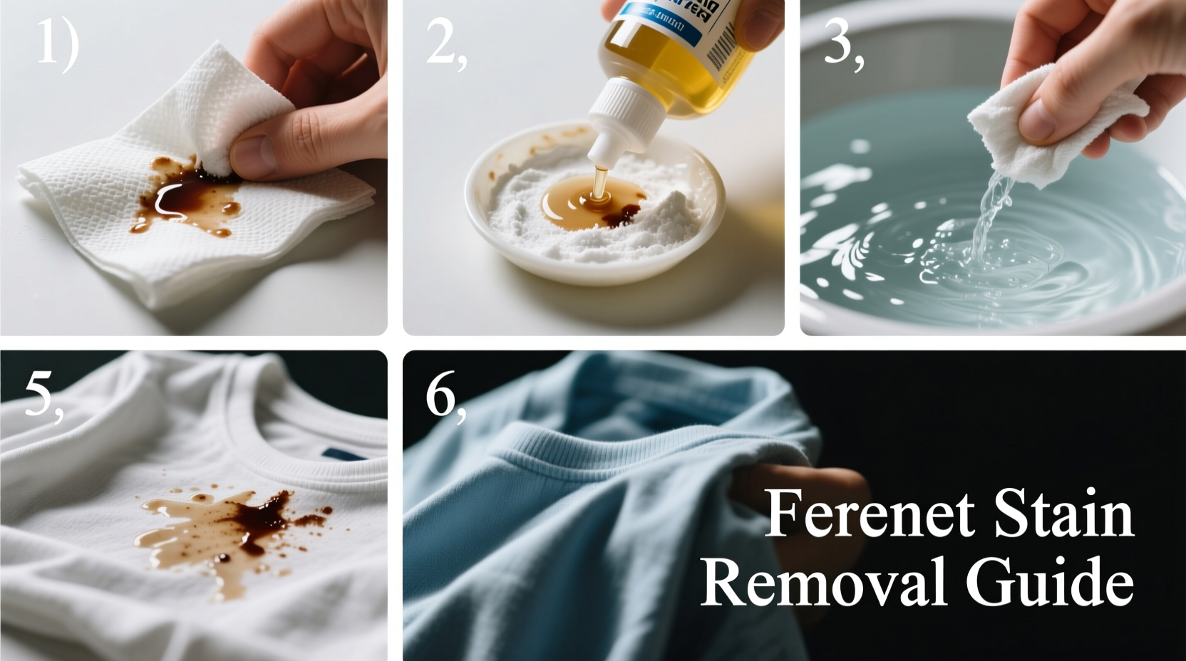 effective methods to remove fernet stains from clothes a step by step guide