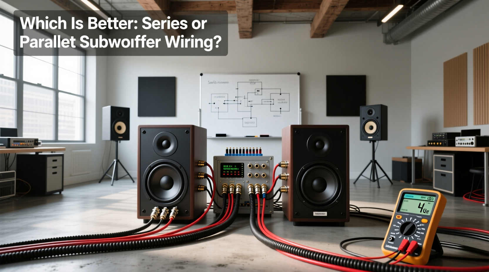 Subwoofer Wiring Guide: Series vs Parallel Setup