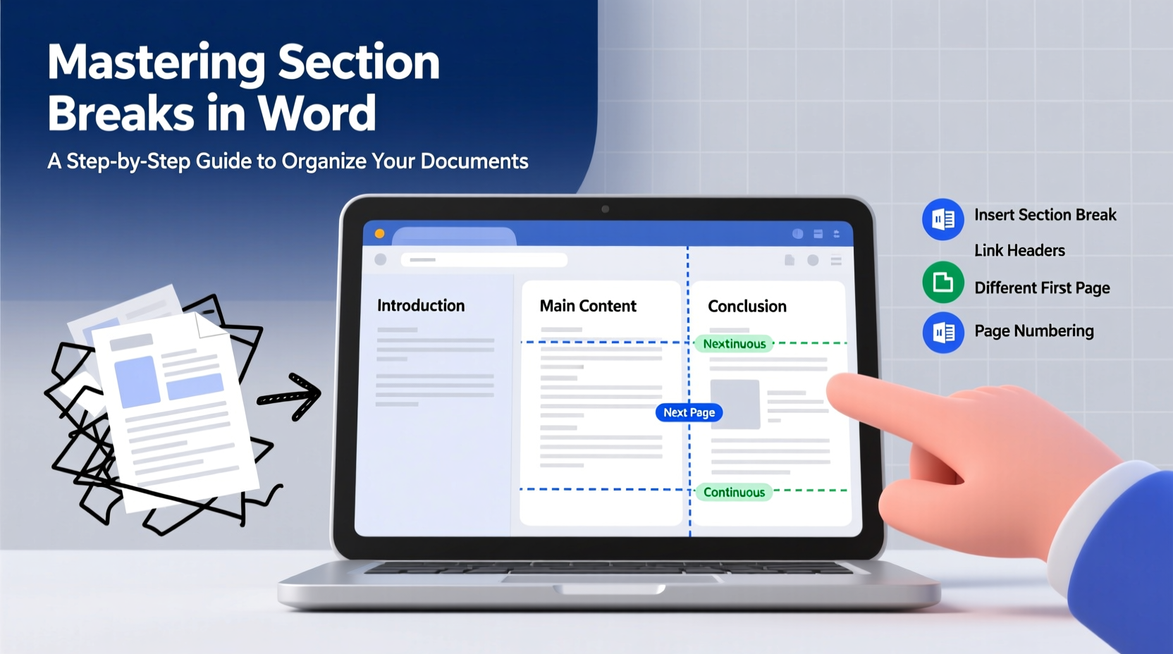 mastering section breaks in word a step by step guide to organize your documents