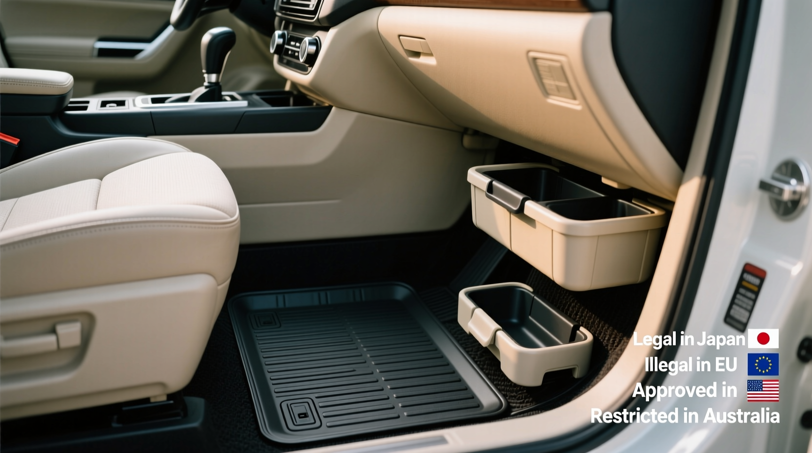Hilux Interior Accessories Legality by Country