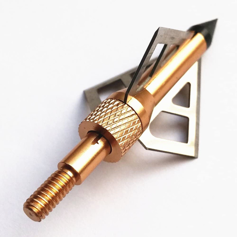 Archery Arrow 100grains Broadhead Arrow Hunting Tips Screw Archery Broadheads