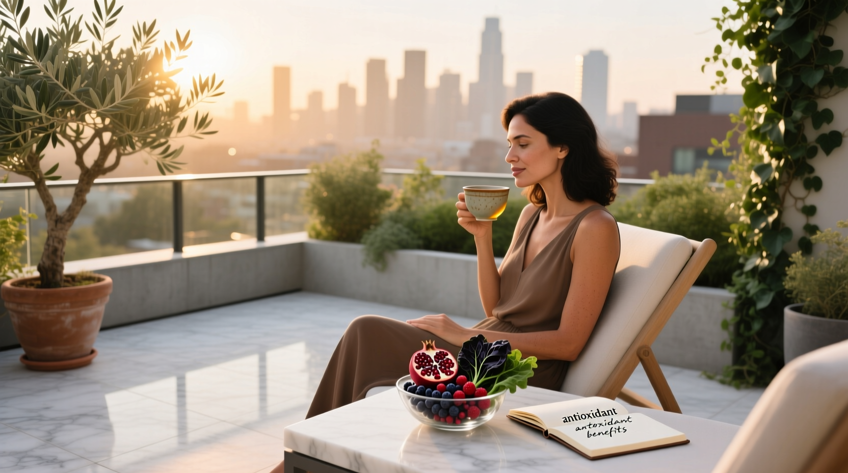 polyphenols antioxidants for skin aging