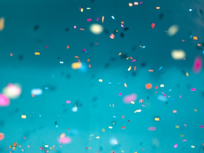 Colorful party balloons