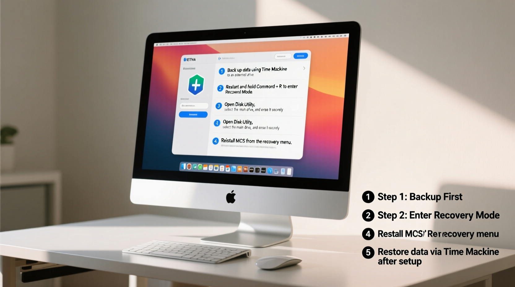 step by step guide to safely restore your imac to factory settings without losing data