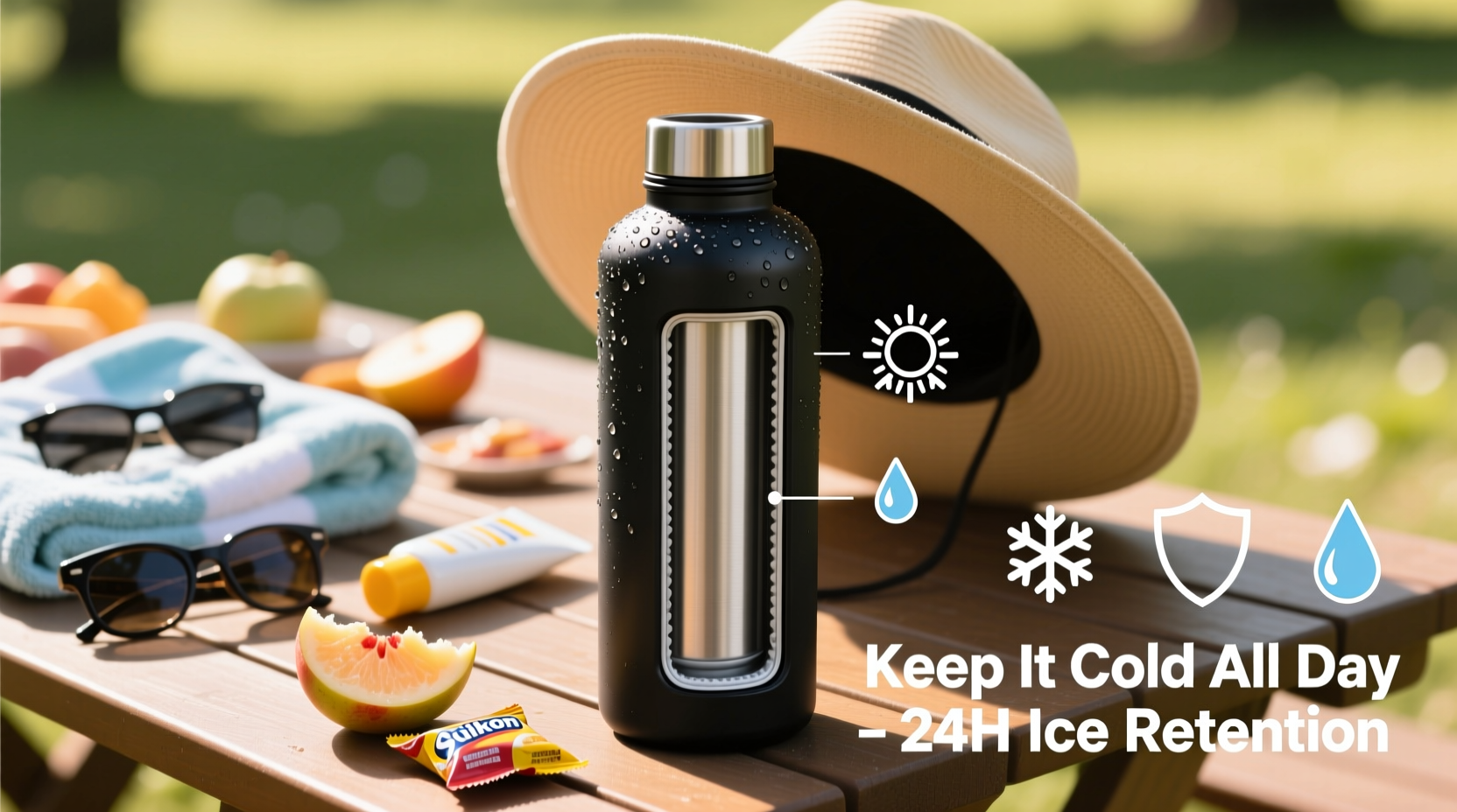 effective tips and tricks to keep water cold in your high capacity bottle all day