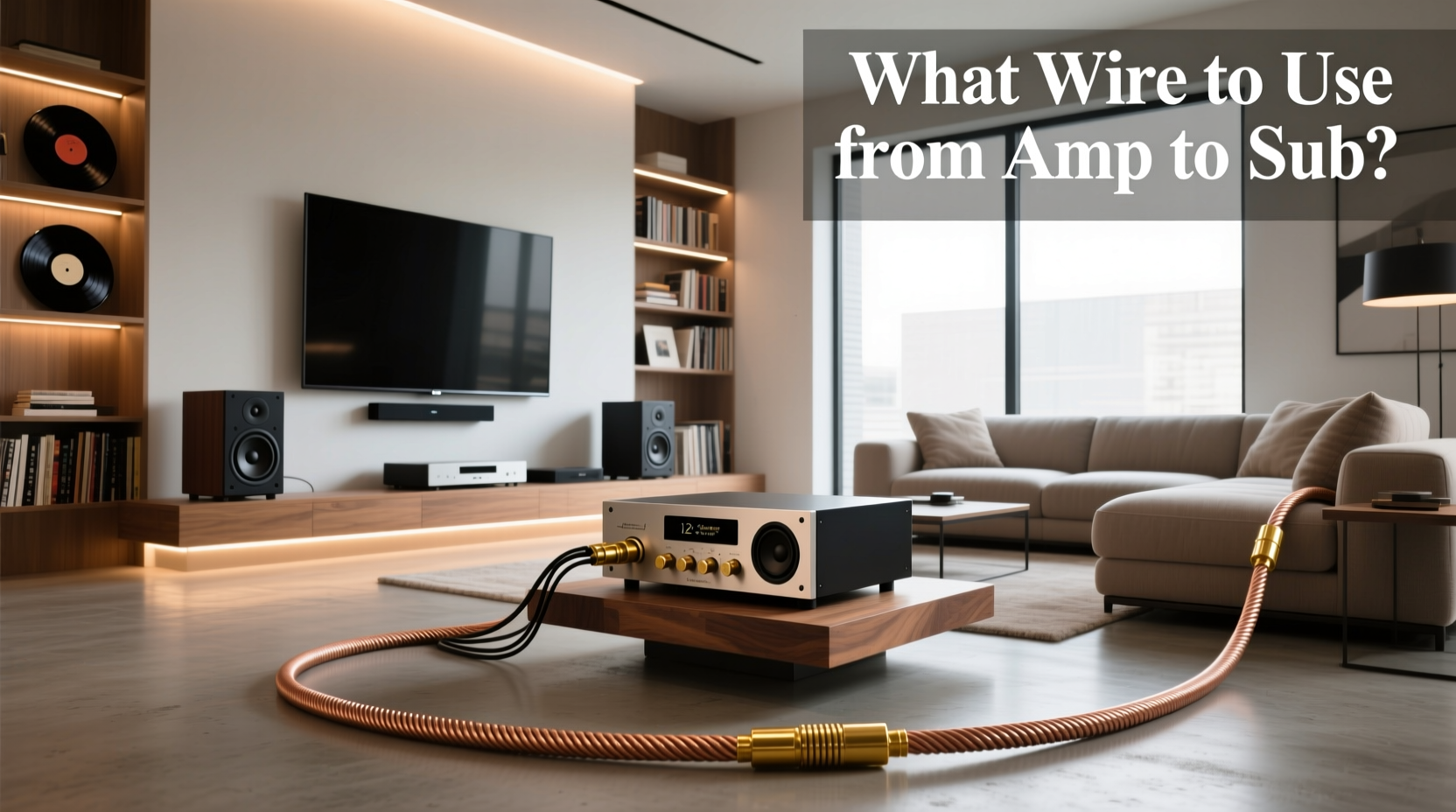 What Wire to Use from Amp to Sub? A Practical Guide