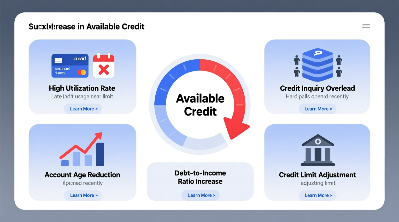 why did my available credit go down reasons explanations