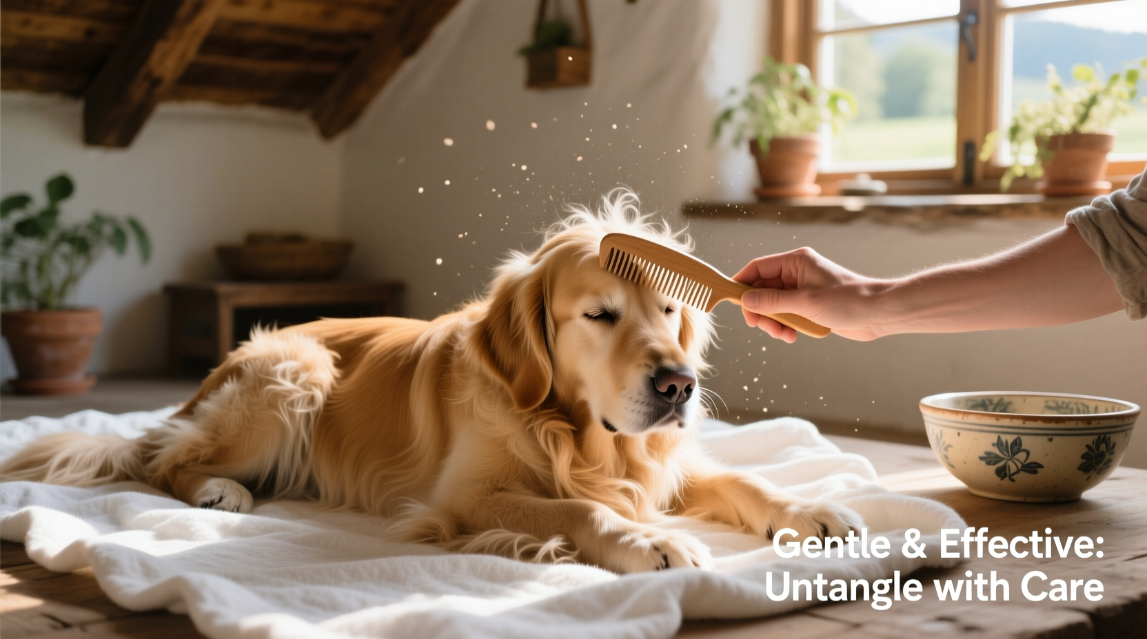 gentle and effective techniques to untangle your dogs hair without stress