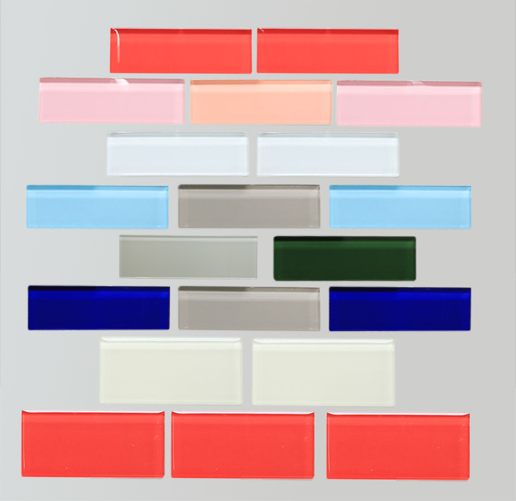 Glass Mosaic Pool Tile 8Mm White  For Swimming Pool 300x300mm