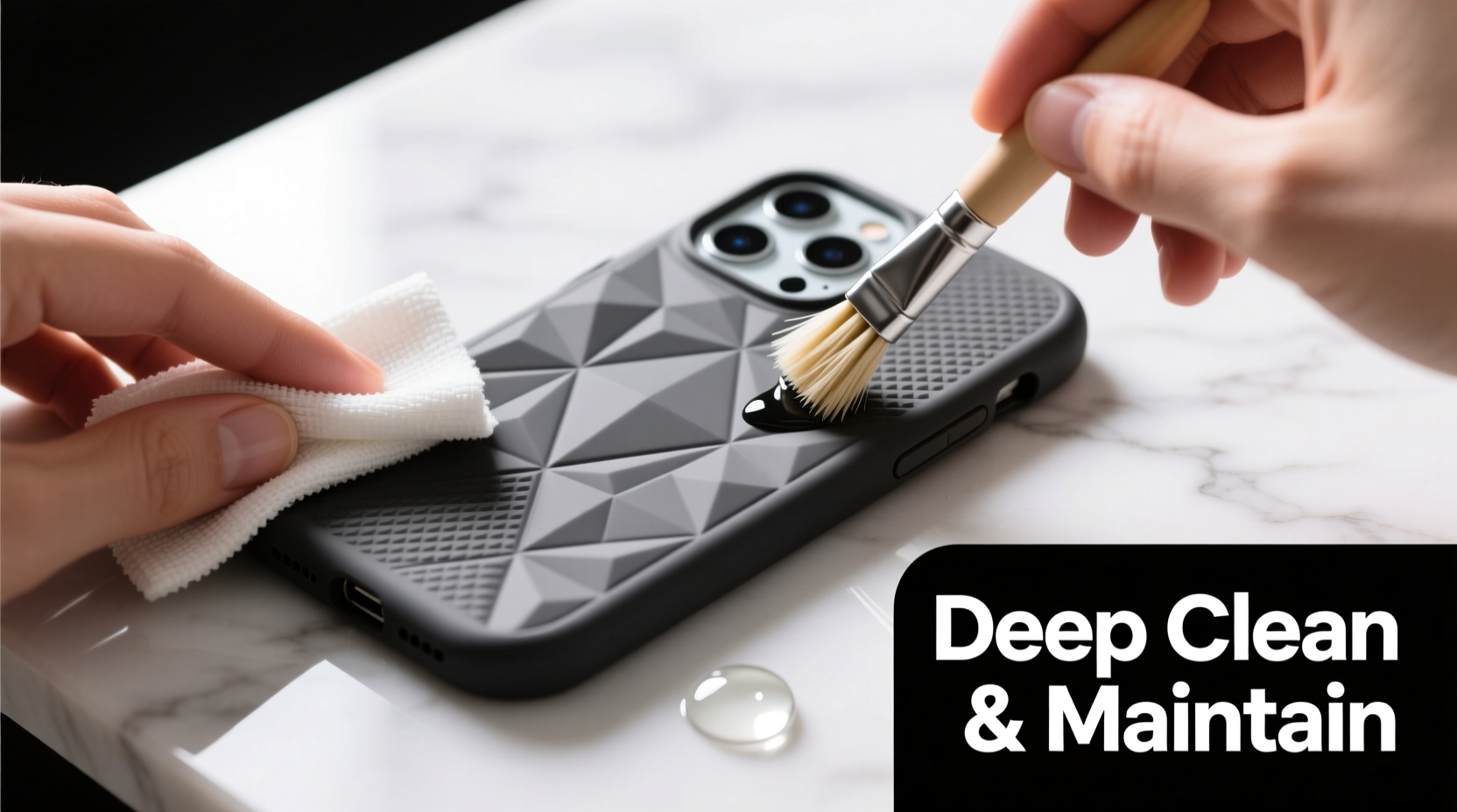 effective methods to deep clean and maintain your textured iphone case