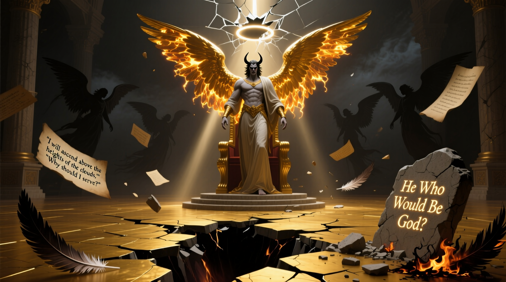 why was lucifer cast out of heaven exploring the reasons