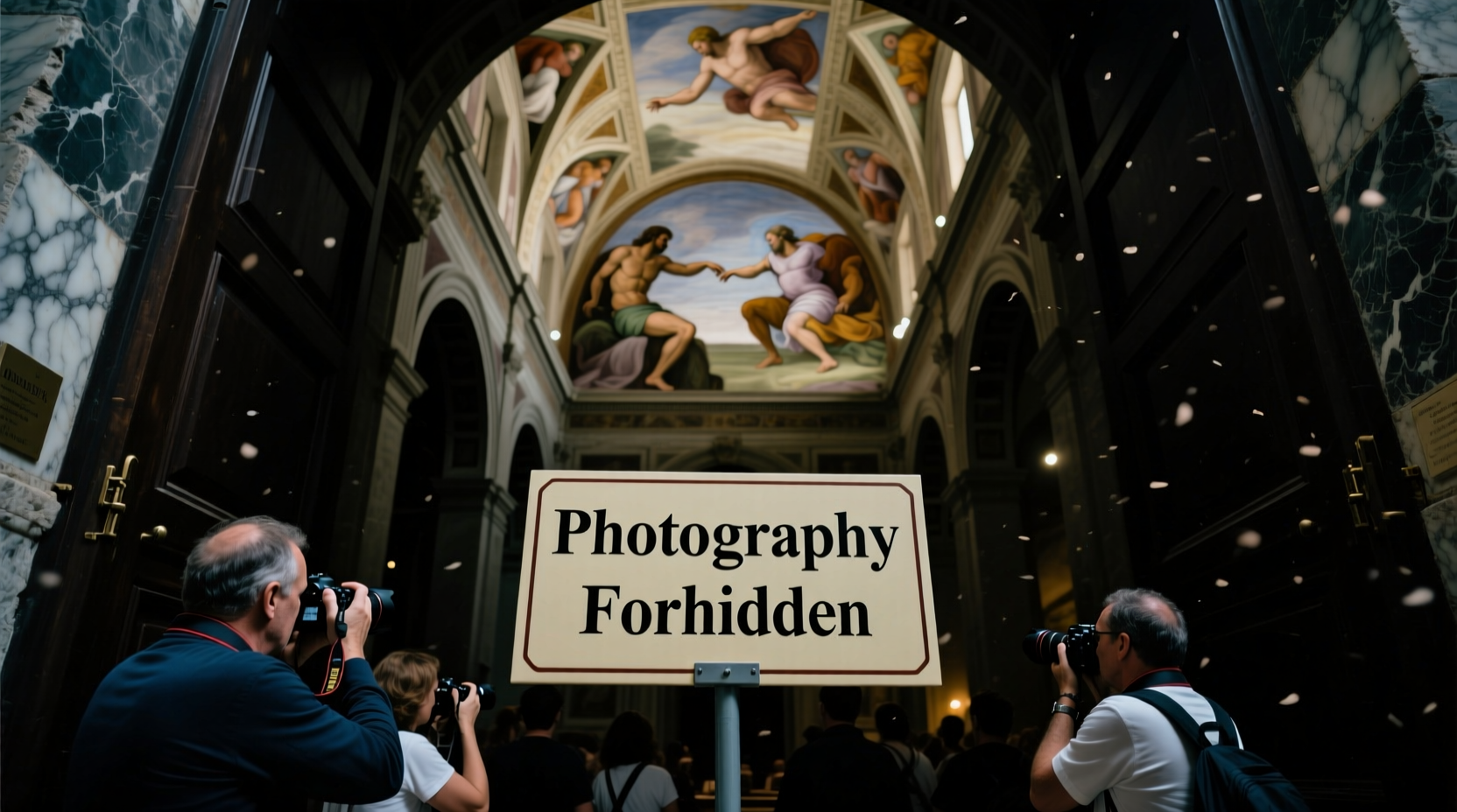 why cant you take photos in the sistine chapel reasons explained