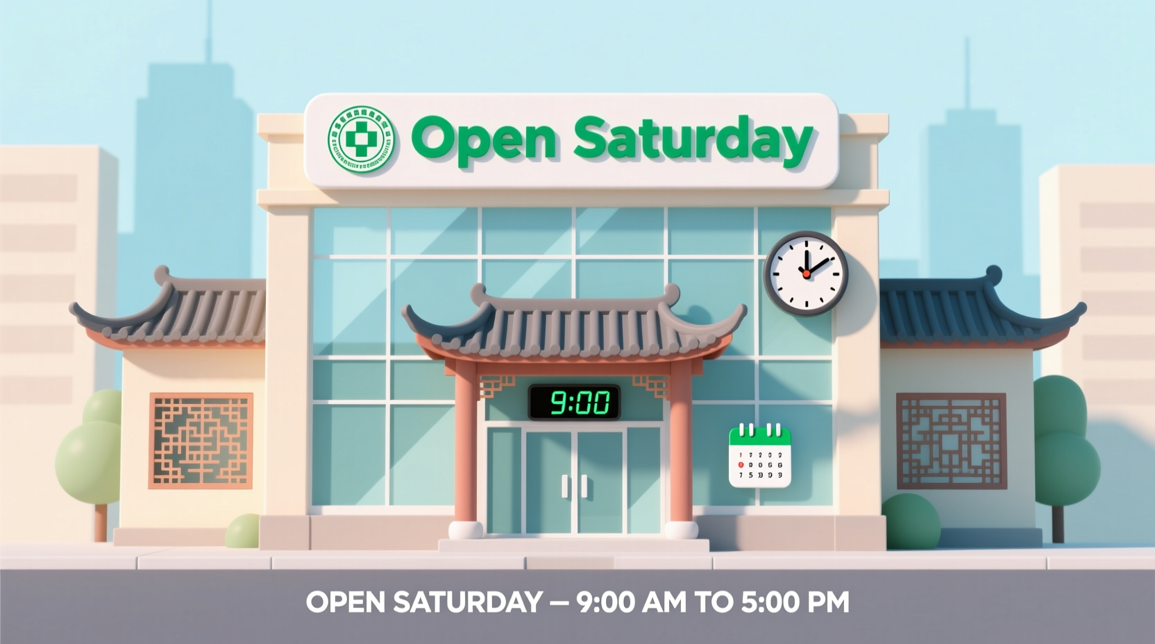 is the health department open on saturday