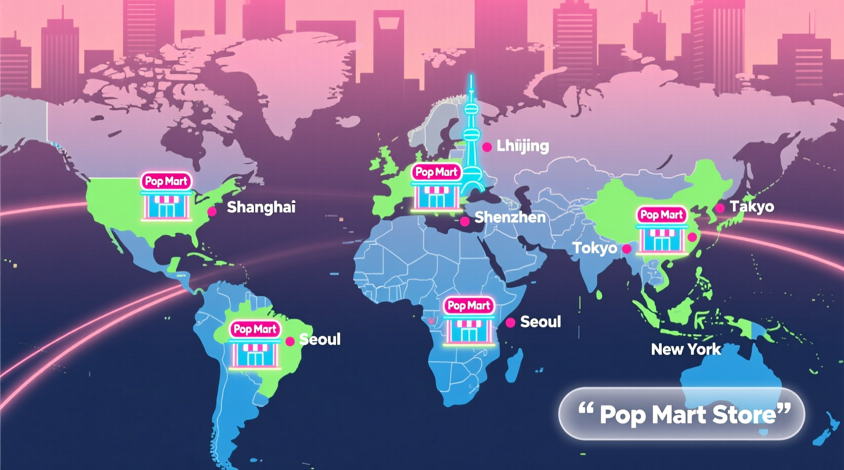 where are pop mart stores