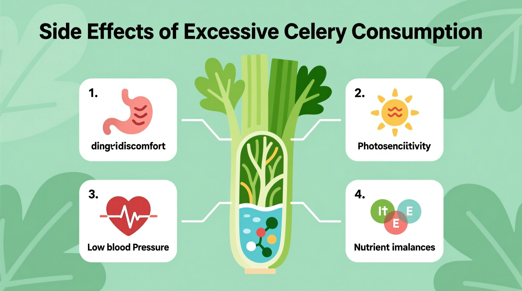 Side Effects of Eating Too Much Celery: Science-Backed Risks