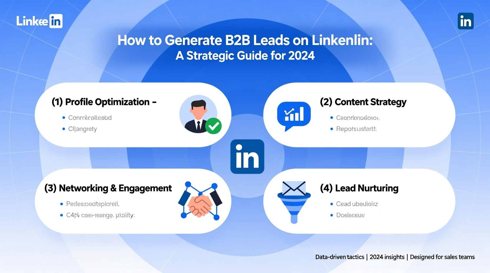 how to generate b2b leads on linkedin