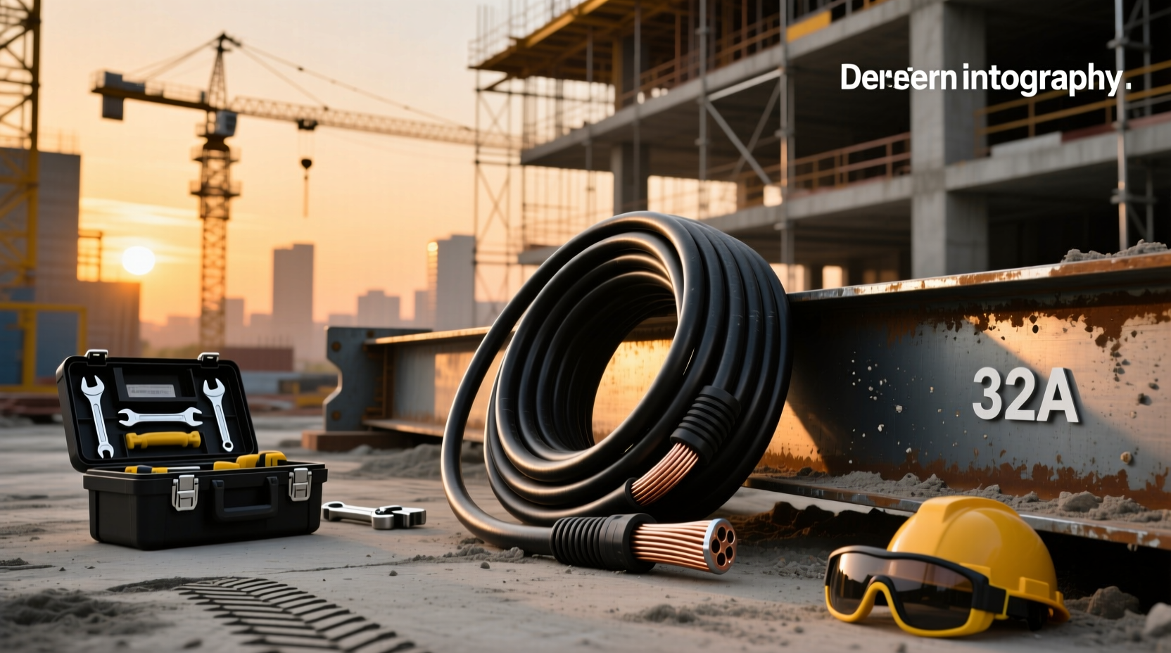 32a industrial extension cord guide