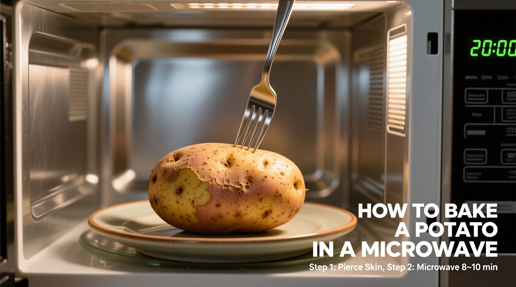 Microwave Baked Potato: 5-Minute Perfect Method (Step-by-Step)