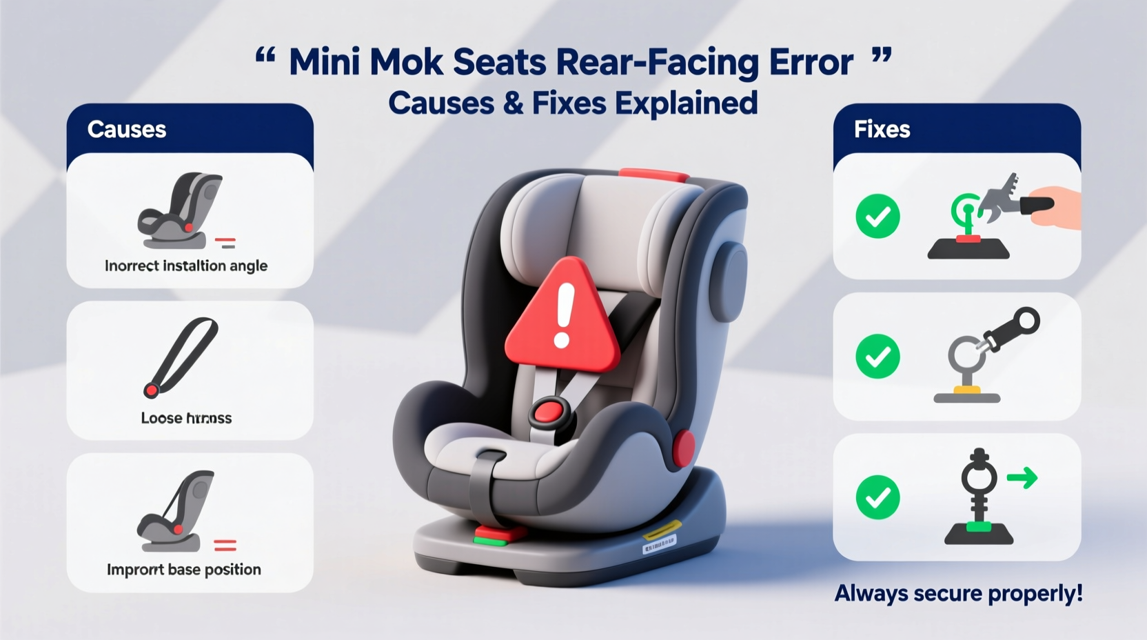 Mini Mok Seats Rear-Facing Error: Causes & Fixes Explained