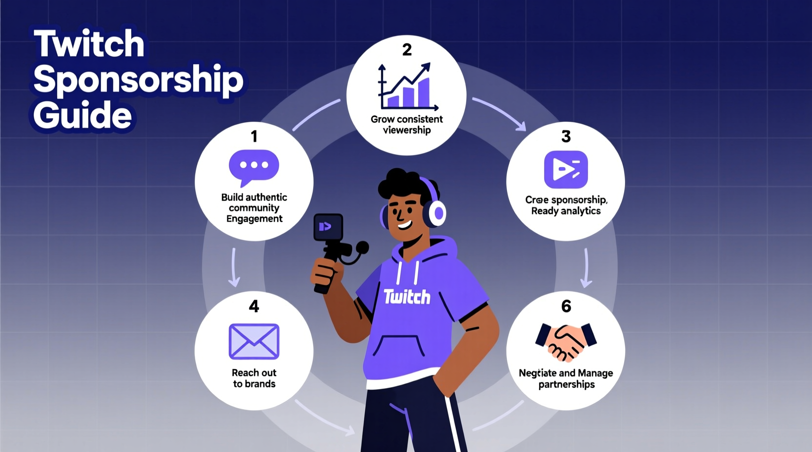 how to secure twitch sponsorships a step by step guide for streamers