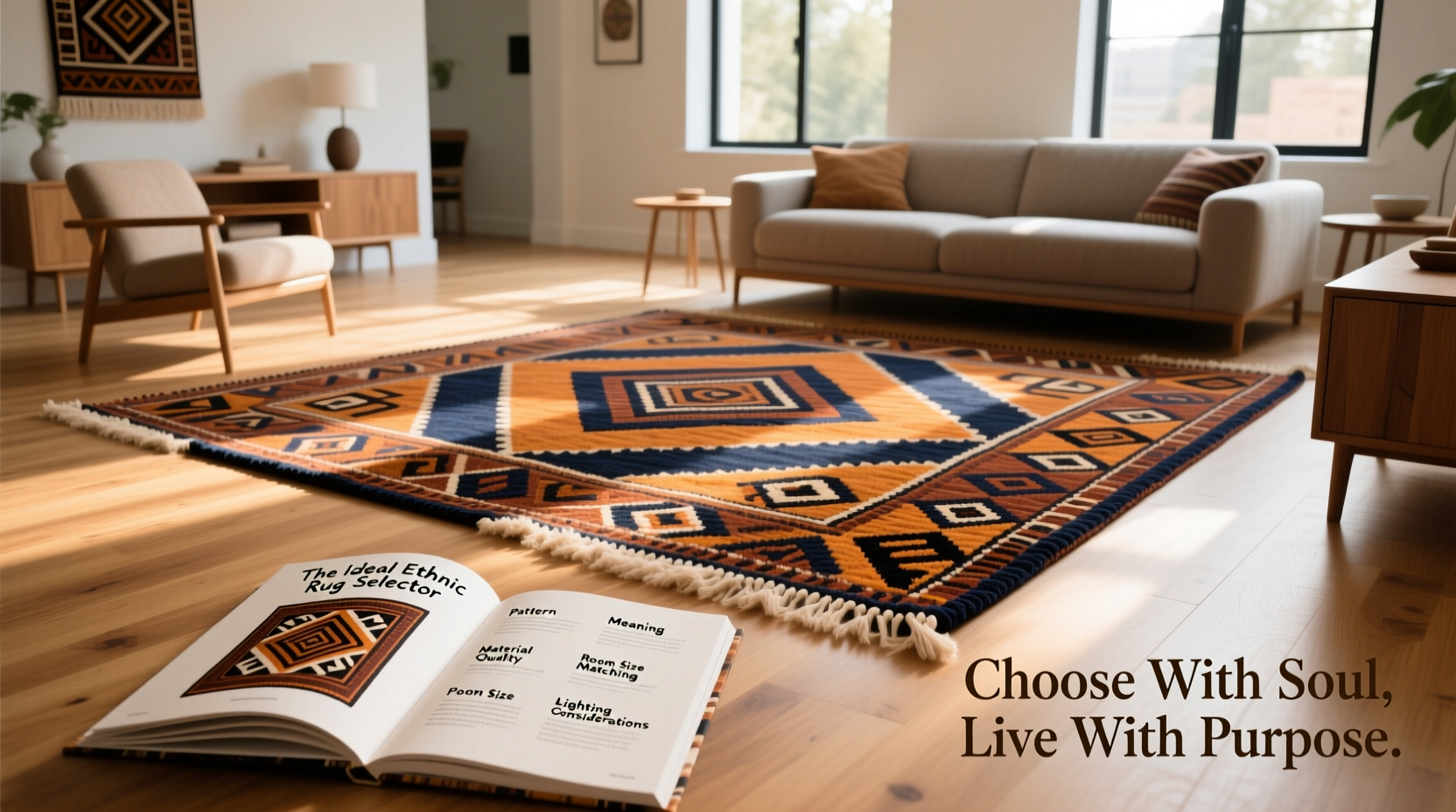 a practical guide to choosing the ideal ethnic style area rug for your home