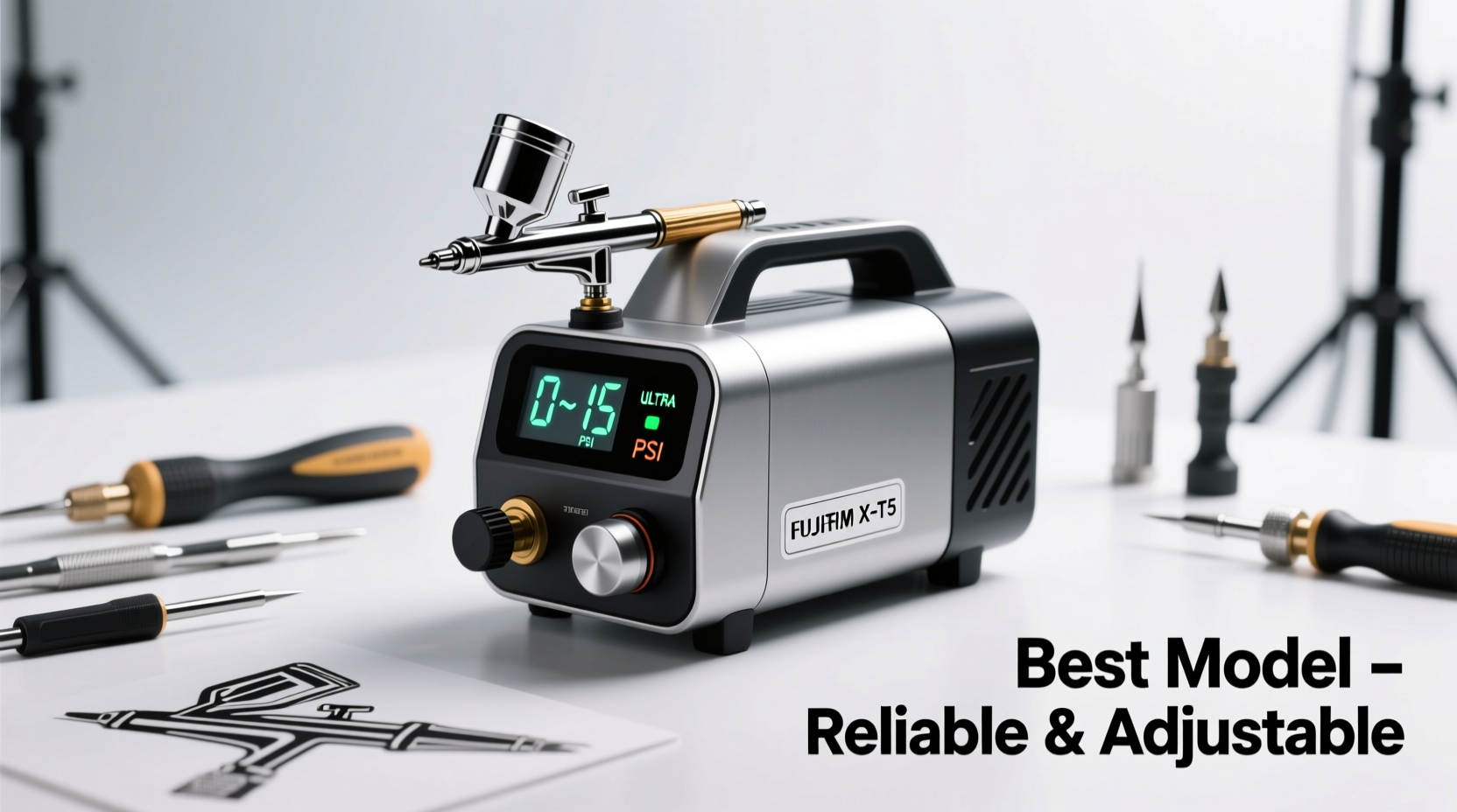 reliable choices for best model airbrush compressor with precise control