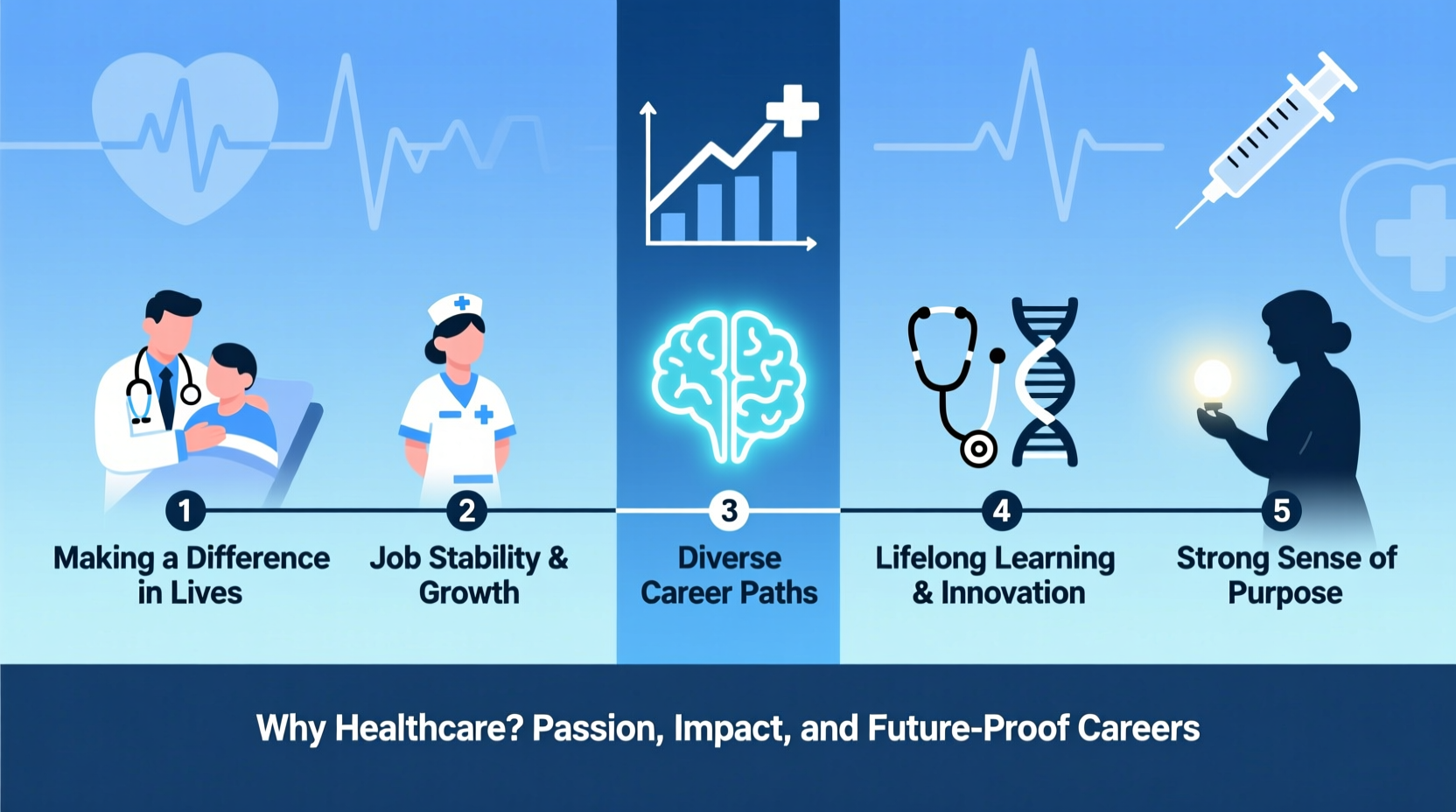 why a healthcare career reasons interview answers