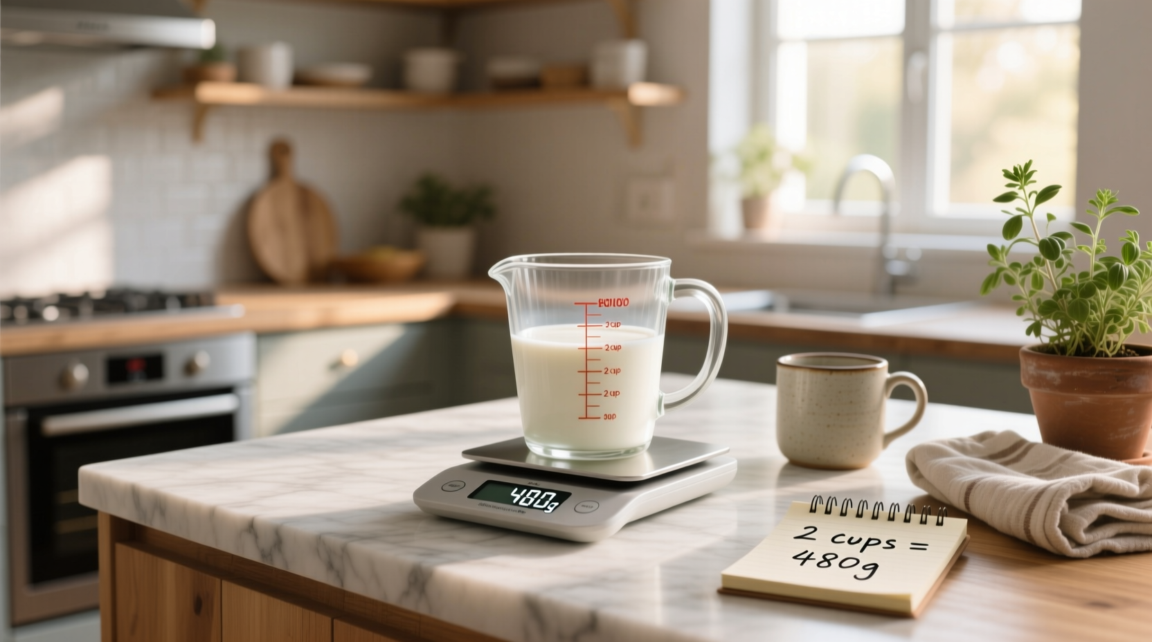 2 cups milk to grams quick conversion guide