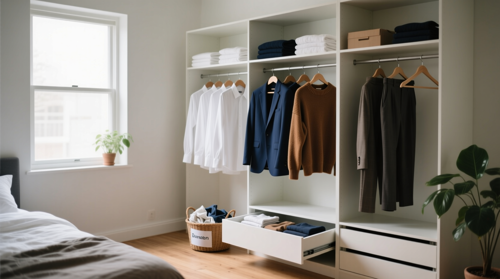 how to declutter your clothes
