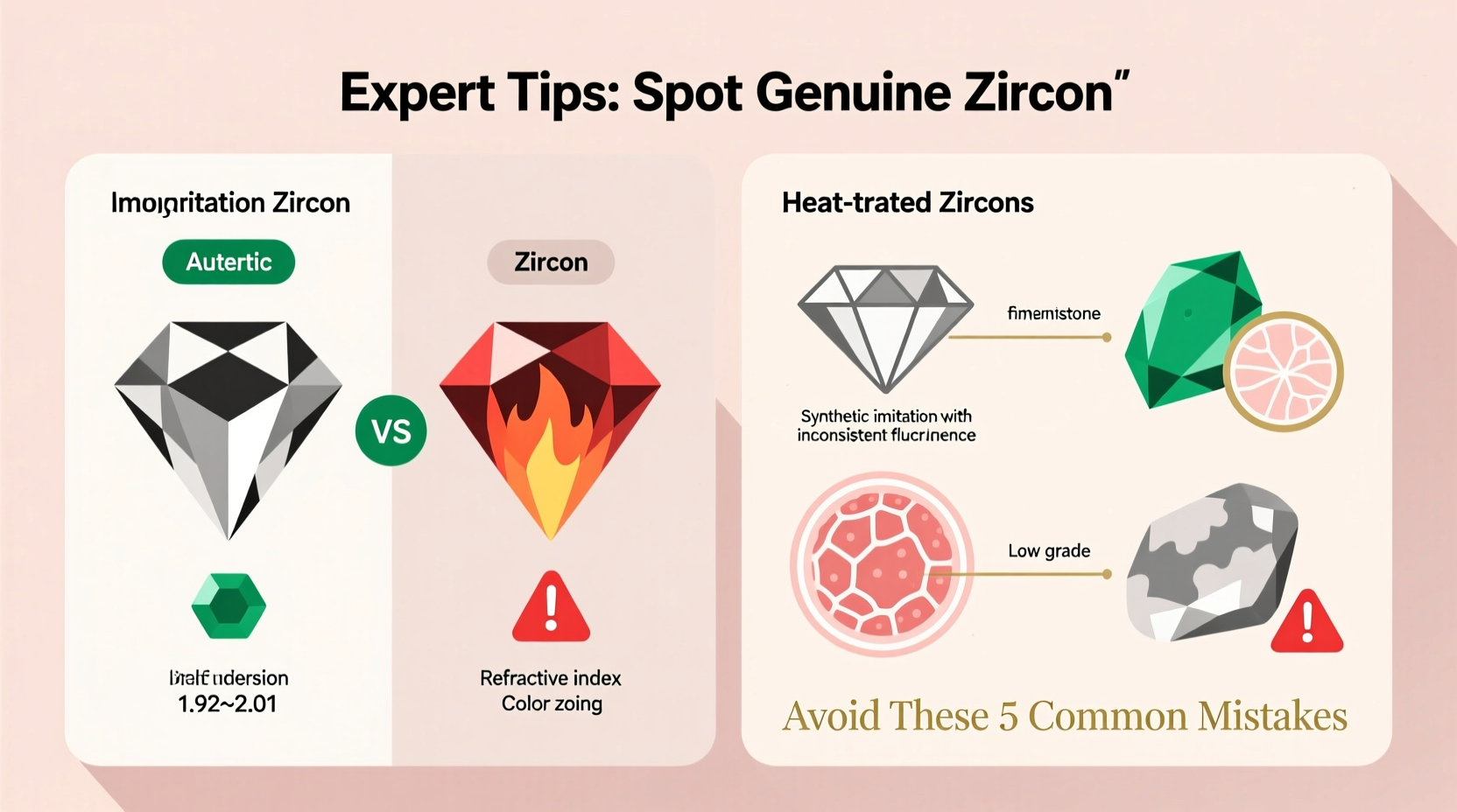 expert tips to identify high quality zircon gemstones and avoid common pitfalls