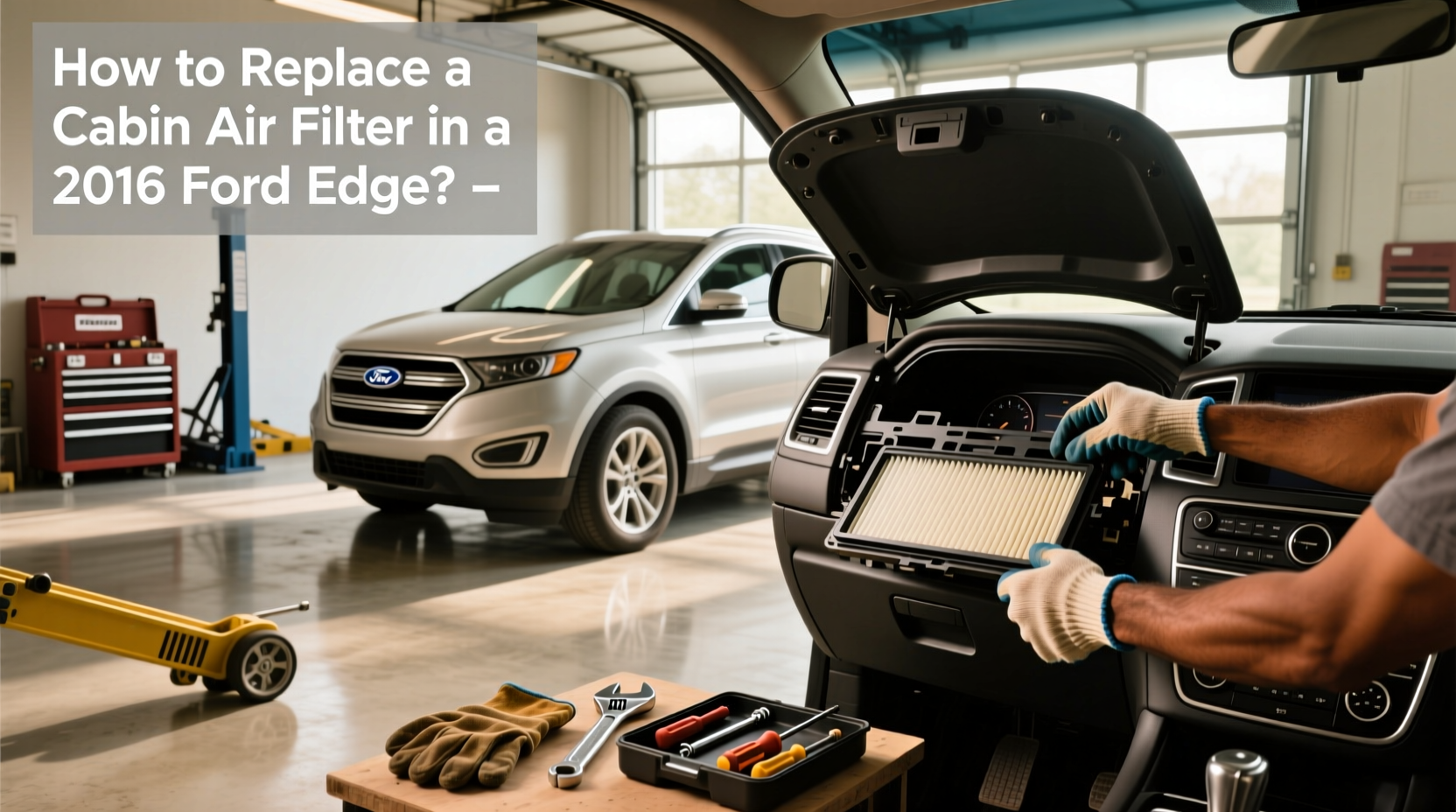 How to Replace a Cabin Air Filter in a 2016 Ford Edge