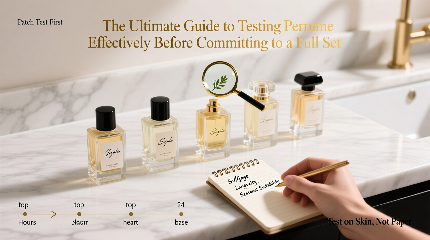 the ultimate guide to testing perfume effectively before committing to a full set