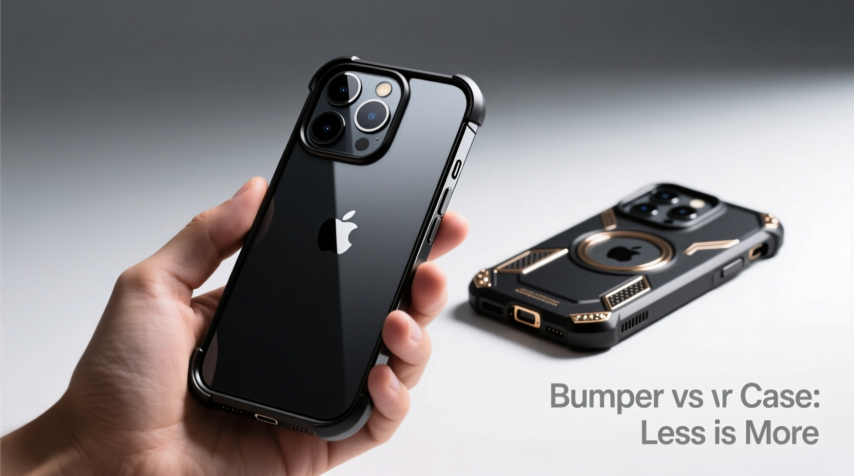 iphone 15 pro is a regular case overkill when a bumper will do