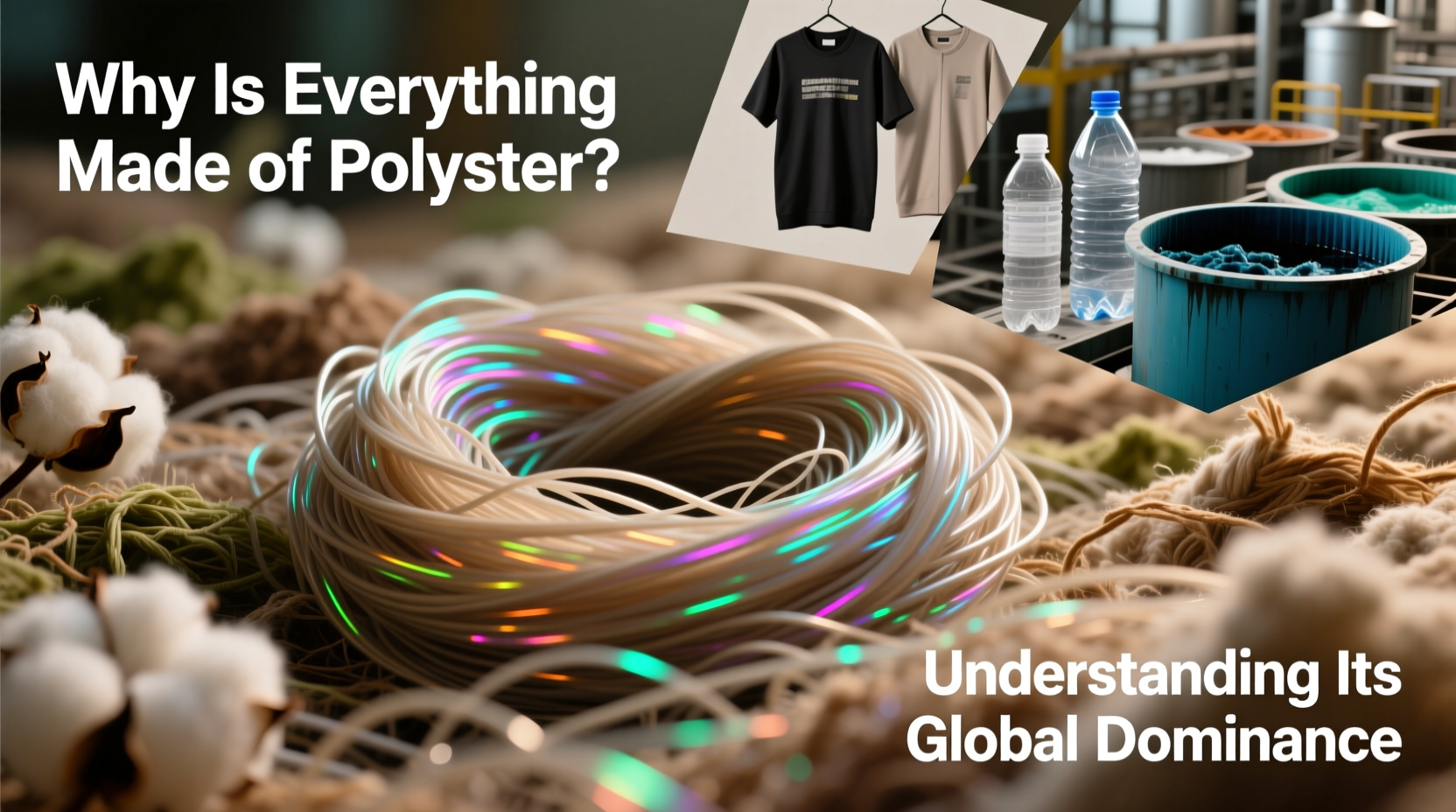why is everything made of polyester understanding its popularity