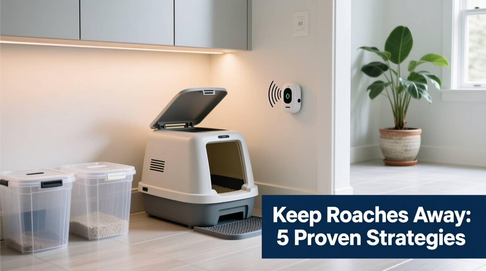 effective strategies to keep roaches away from your cats litter box and maintain a hygienic home