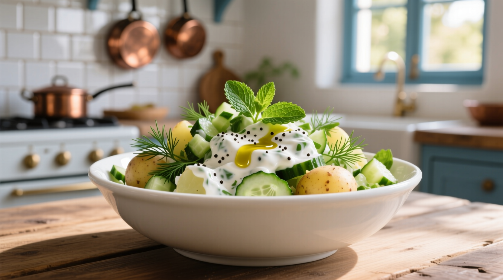 Tzatziki Kartoffelsalat: Rezept, Unterschiede & Tipps