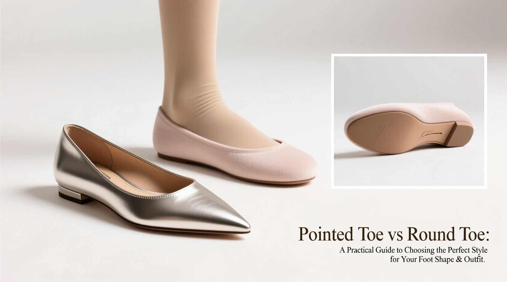 pointed toe vs round toe ballet flats a practical guide to choosing the perfect style for your foot shape and outfit
