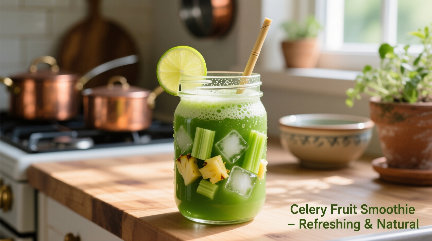 Perfect Celery Fruit Smoothie Recipe & Benefits