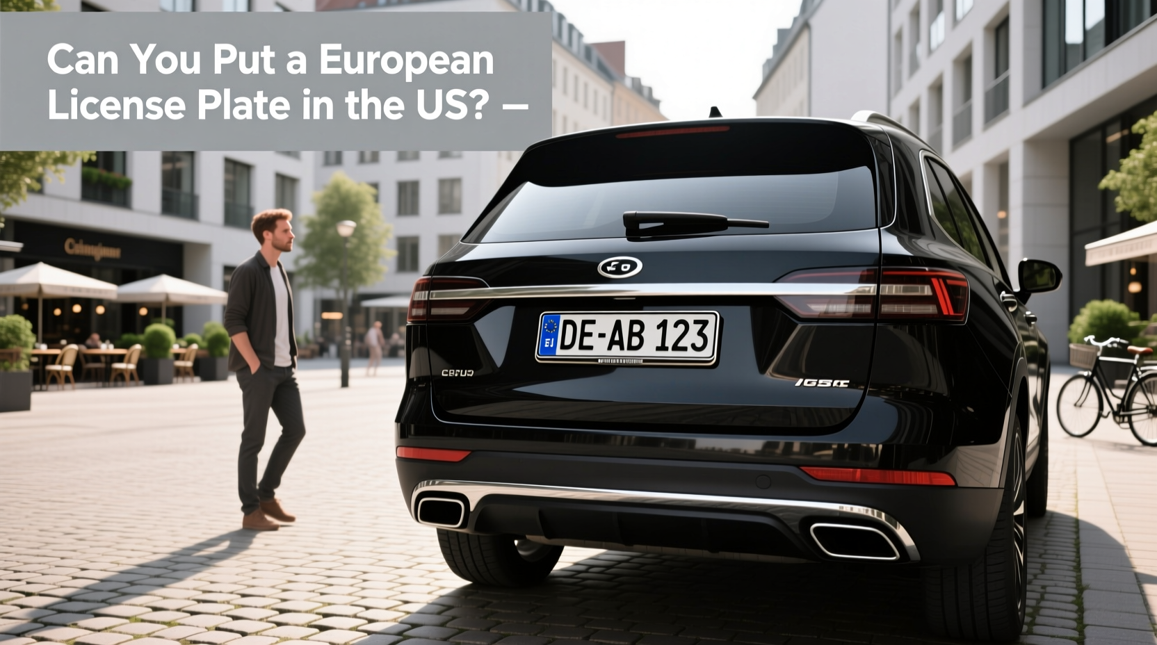 How to Choose EU License Plate Frame, Can You Put a European License Plate in the US?