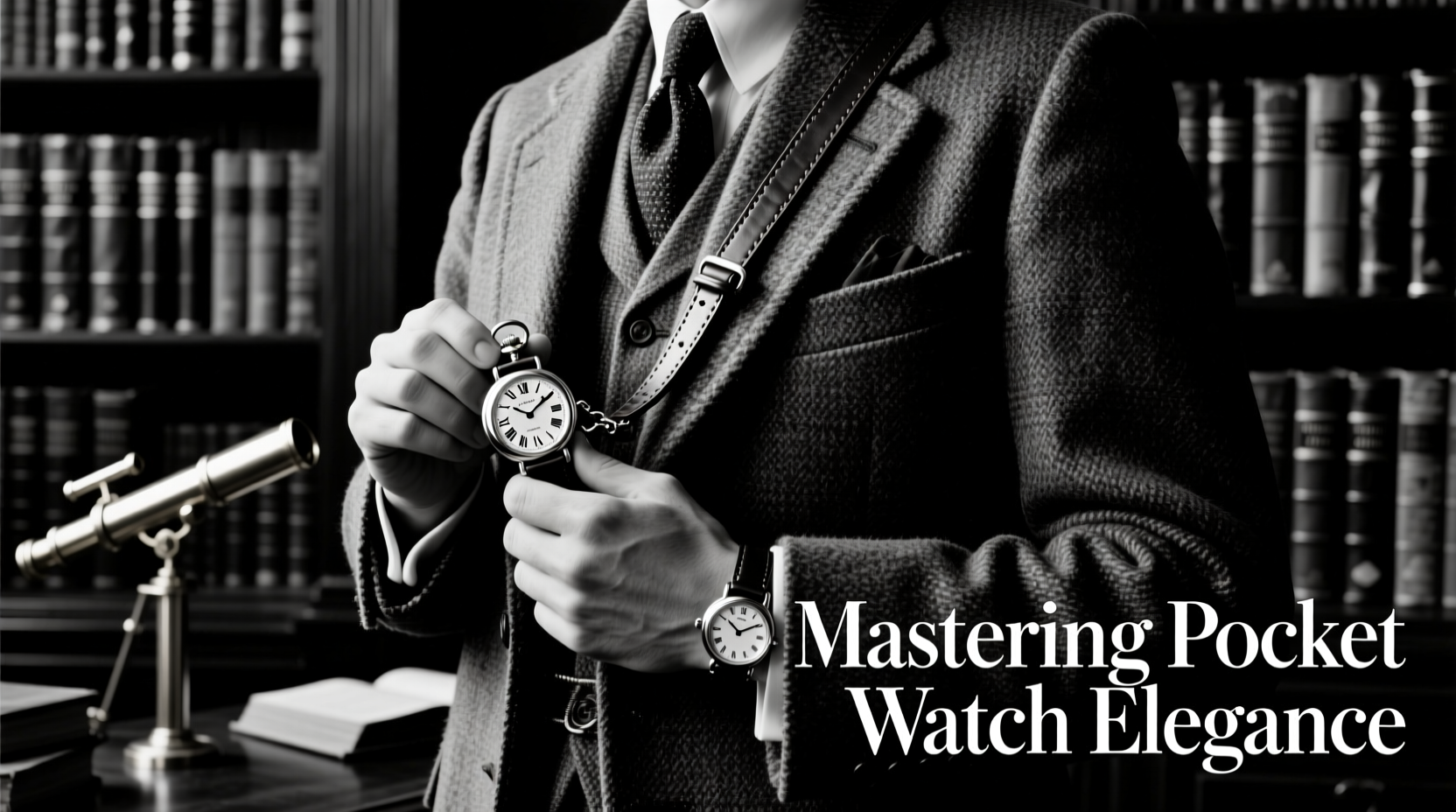 Mastering Pocket Watch Elegance Practical Tips For Wearing And Styling