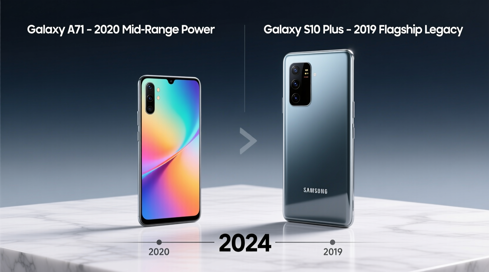 samsung a71 vs s10 plus is the older flagship s10 still worth it in 2024