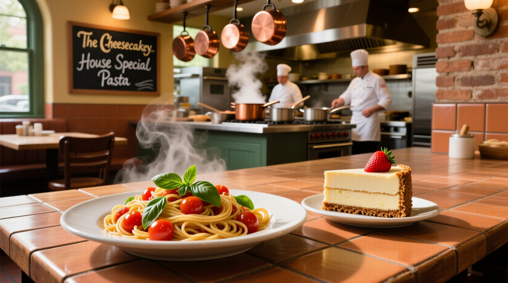 Cheesecake Factory Tomato Basil Pasta: Full Menu Details