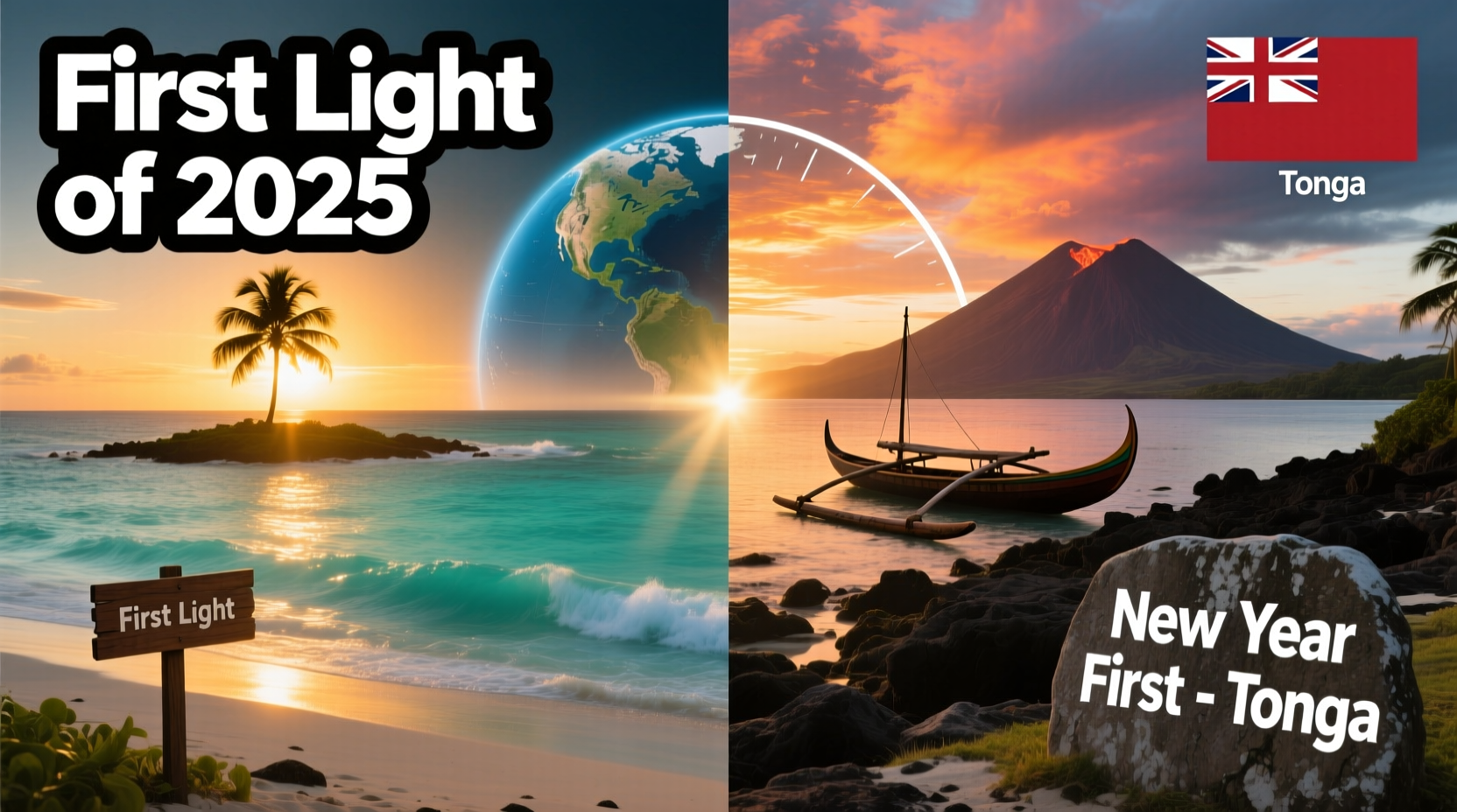 what country hits new year first