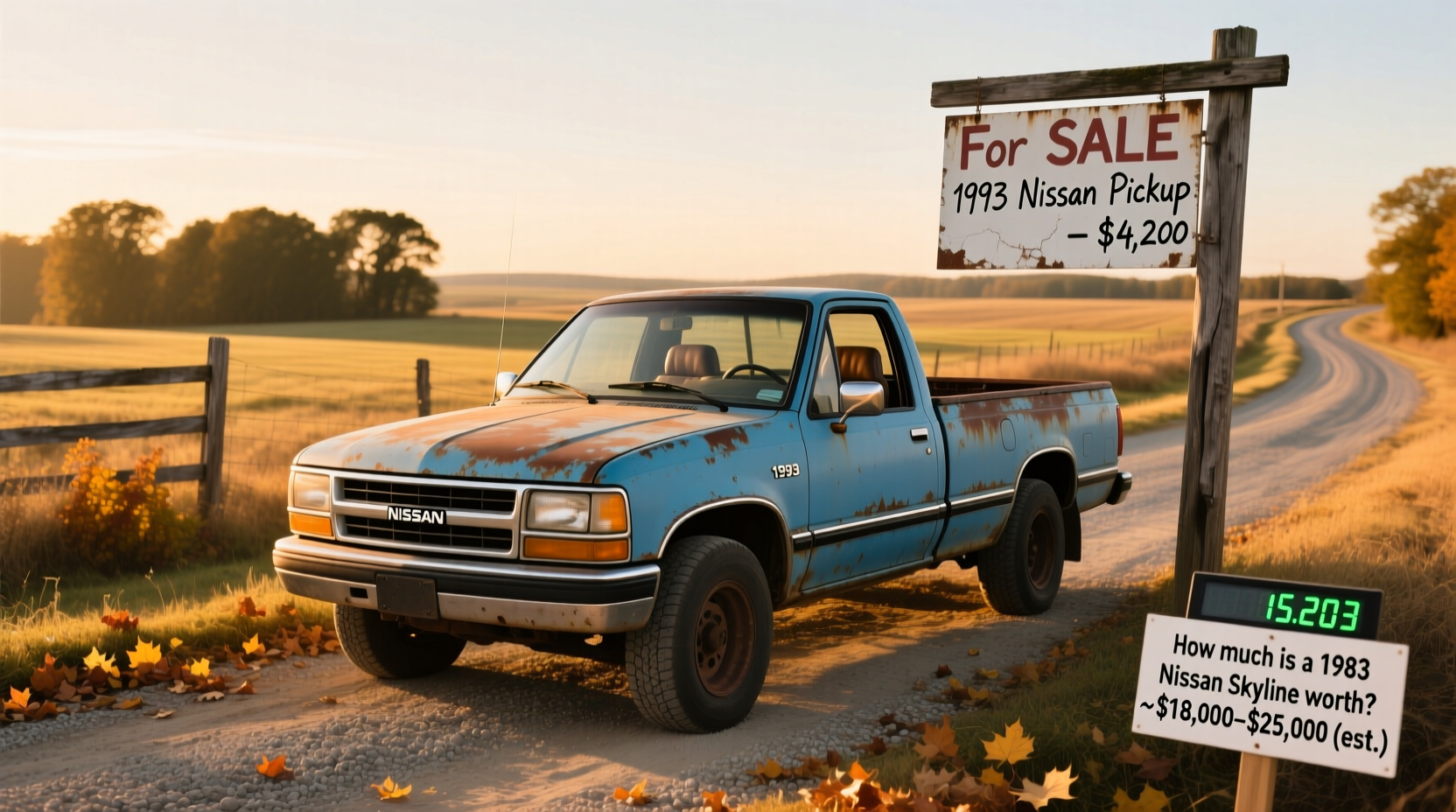 1993 nissan pickup vs skyline value buying guide